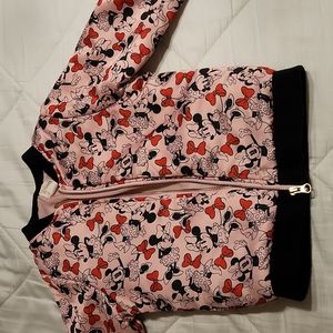 Disney Minnie Mouse girls jacket - size 5/6
